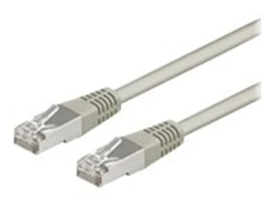 wentronic - Netzwerkkabel - RJ-45 (M) zu RJ-45 (M) - 1 m - FTP - CAT 5e - Grau