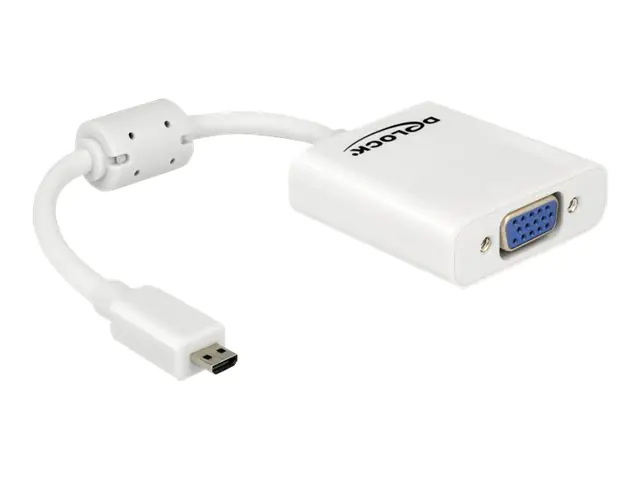 Delock - Videokonverter - VGA - weiß