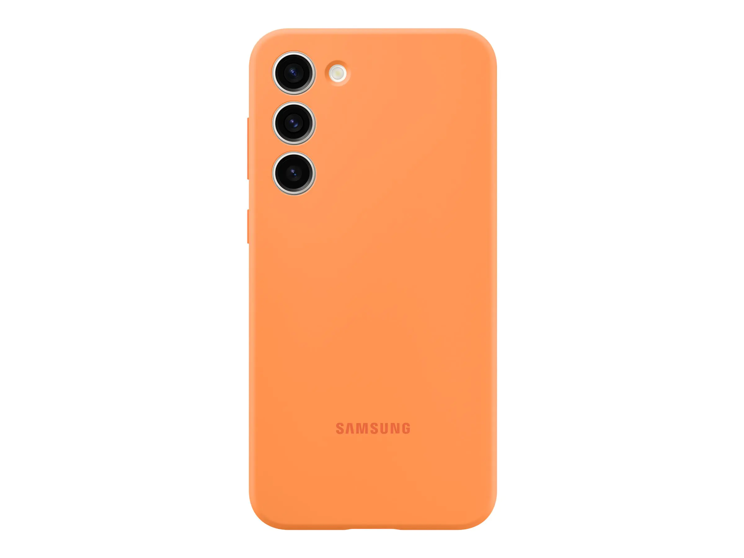 Samsung EF-PS916 - Hintere Abdeckung für Mobiltelefon - Silikon - orange - für Galaxy S23+