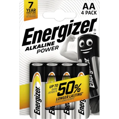 Energizer Batterie Alkaline Power E300132900 AA Mignon 4 St./Pack.