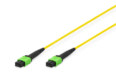 Digitus Professional - Patch-Kabel - MPO/APC-Single-Modus (W) bis MPO/APC-Single-Modus (W) - Glasfaser - Simplex - 9/125 Mikrometer - OS2 - halogenfrei - Gelb