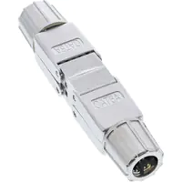 InLine Kabelverbinder Cat.6A mit LSA-Technik geschirmt flach