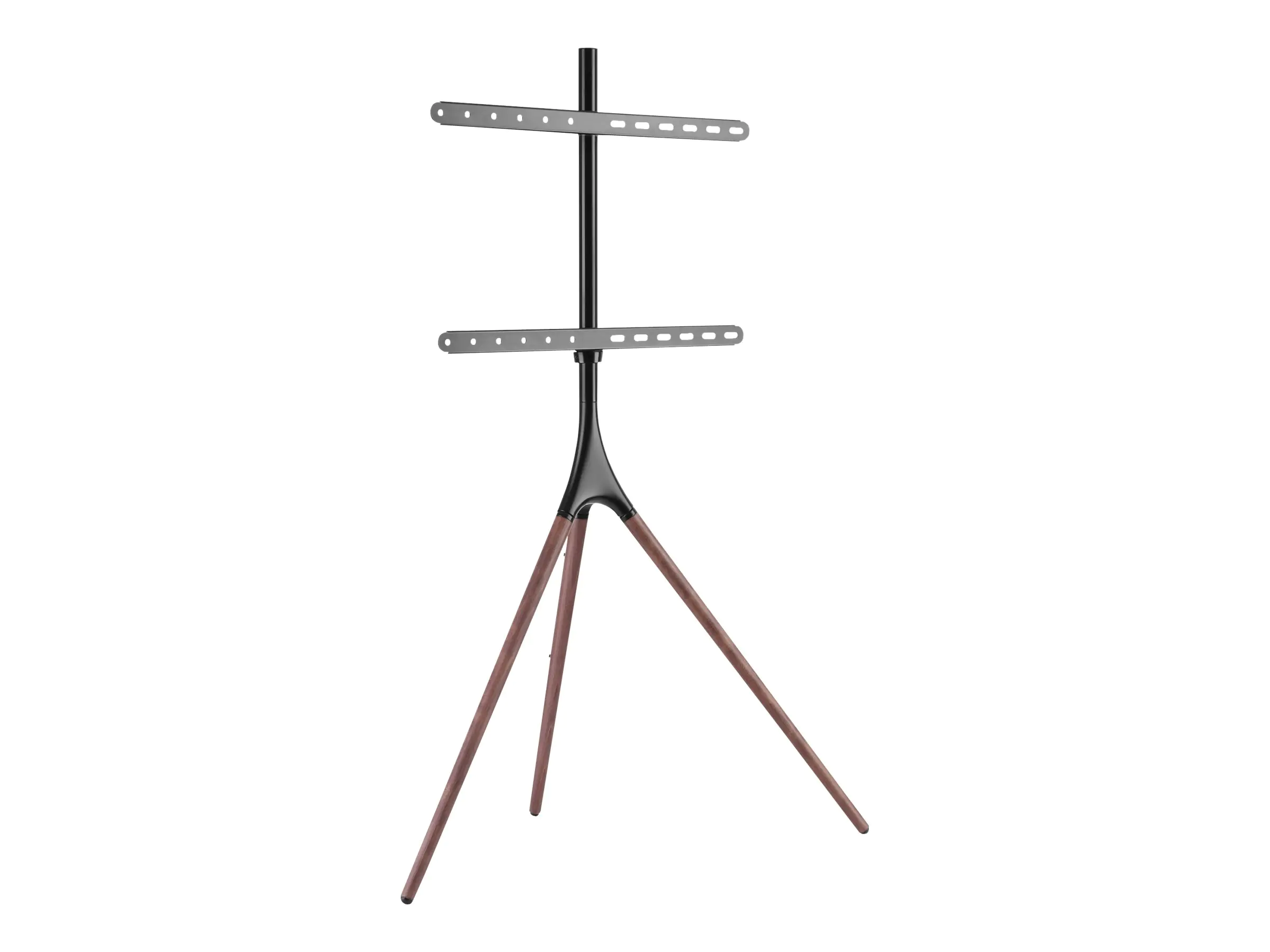 TECHly - Aufstellung - Stativ - für Flachbildschirm - Dark Walnut - Bildschirmgröße: 114.3-165.1 cm (45"-65") - Bodenaufstellung