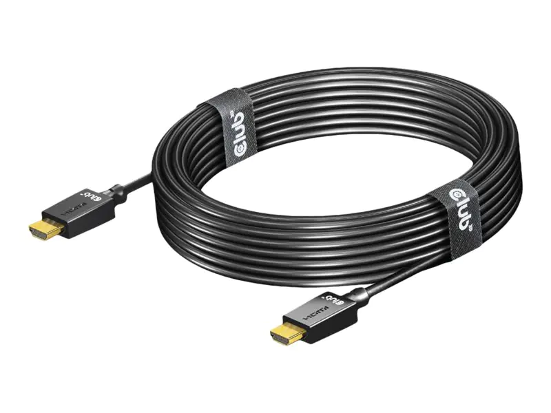Club 3D - Ultra High Speed - HDMI-Kabel - HDMI männlich zu HDMI männlich - 5 m - Schwarz - Support von 4K 120 Hz, Support von 8K 60 Hz