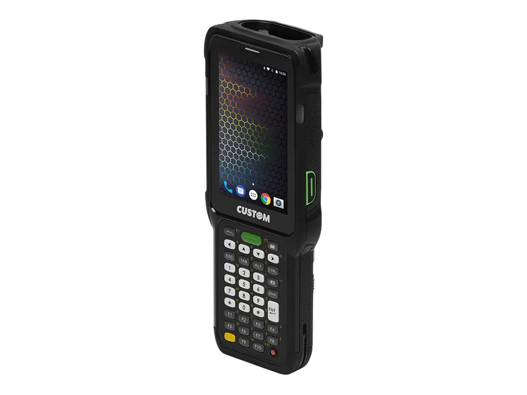 Custom K-RANGER KR500 - Datenerfassungsterminal - robust - Android 9.0 (Pie) - 16 GB - 10.2 cm (4") Farbe (800 x 480) - Kamera auf Rückseite - USB-Host - Wi-Fi, Bluetooth