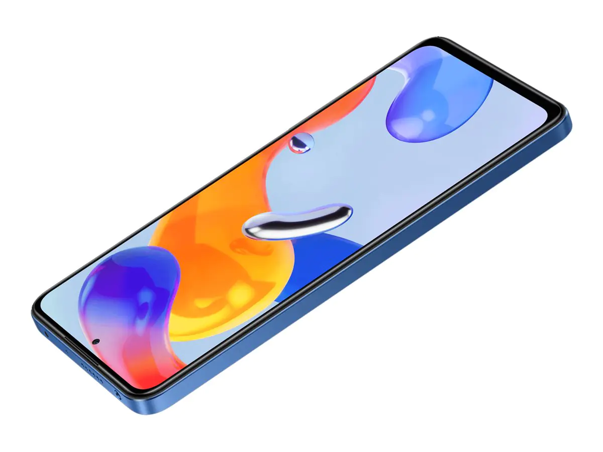 Xiaomi Redmi Note 11 Pro 5G - 5G Smartphone - Dual-SIM - RAM 6 GB / Interner Speicher 128 GB - microSD slot - OLED-Display - 6.67" - 2400 x 1080 Pixel (120 Hz) - Triple-Kamera 108 MP, 8 MP, 2 MP - front camera 16 MP - Atlantic Blue