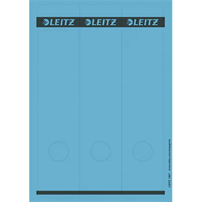 Leitz Ordneretikett 16870035 lang/breit Papier blau 75 St./Pack.