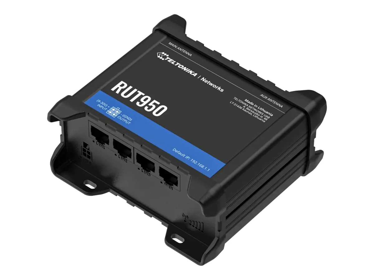 Teltonika RUT950 - Wireless Router - WWAN 4-Port-Switch RUT9500022C0