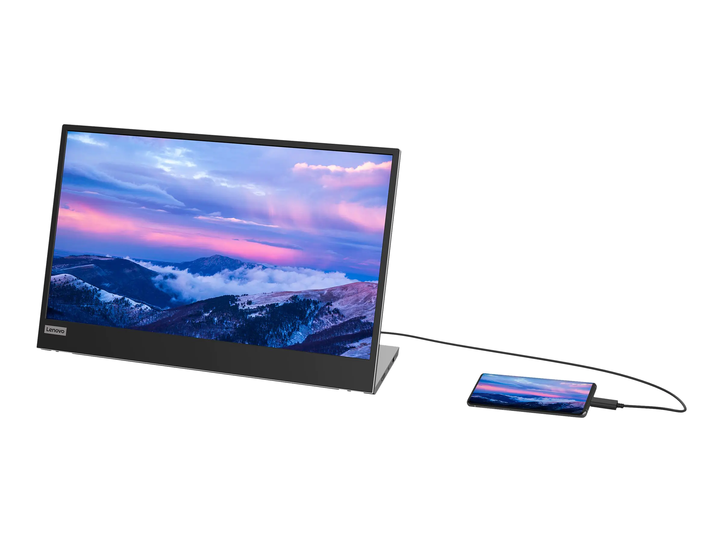 Lenovo L152 - LED-Monitor - 40.6 cm (16") (15.6" sichtbar) 66E4UAC1WL