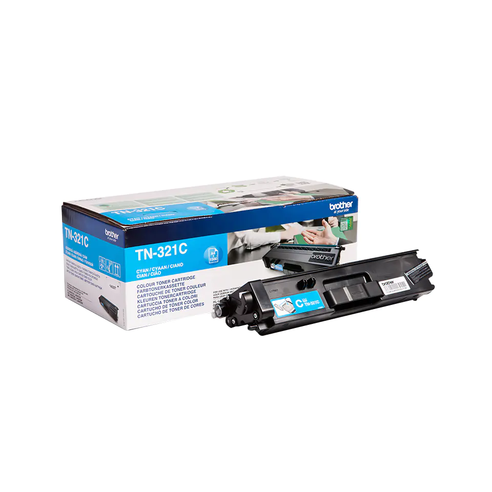 Brother TN321C - Cyan - Original - Tonerpatrone - für Brother DCP-L8400, DCP-L8450, HL-L8250, HL-L8350, MFC-L8650, MFC-L8850