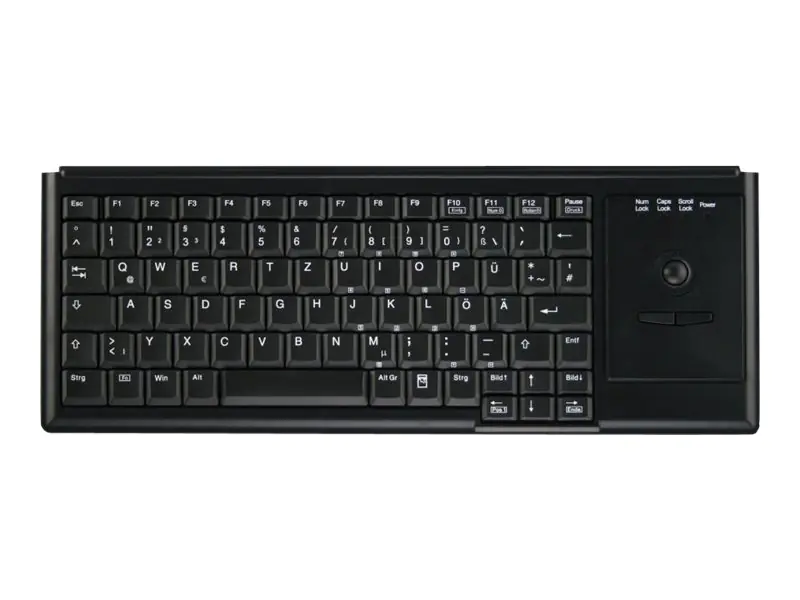 Active Key IndustrialKey AK-4400-T - Tastatur - PS/2 - Deutsch - Schwarz