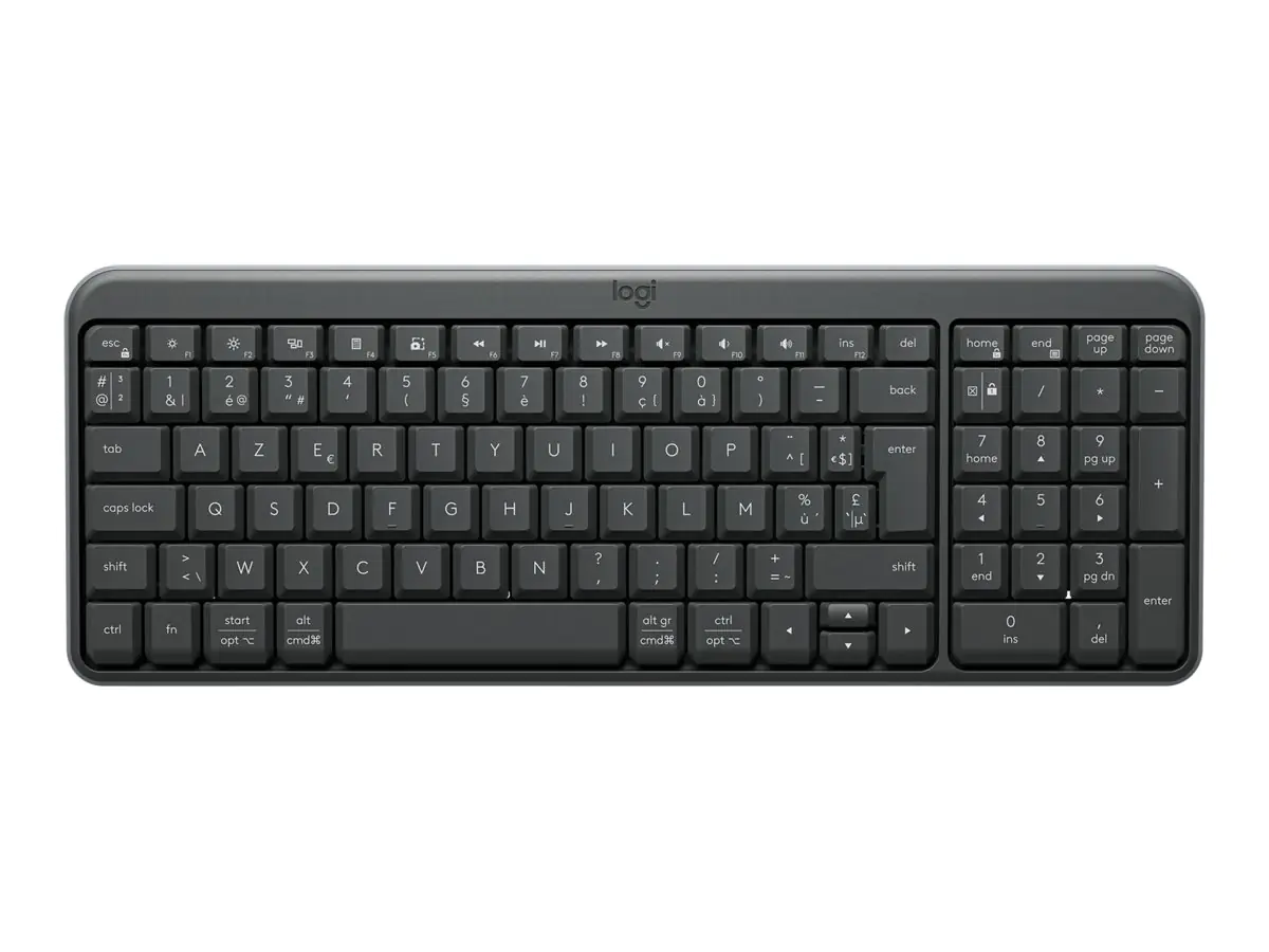 Logitech K250 - Tastatur - kabellos - Bluetooth