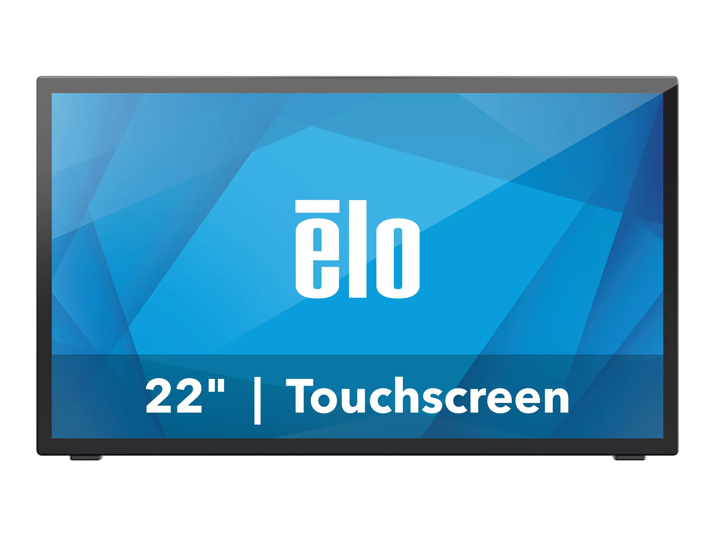 Elo 2270L - LCD-Monitor - 55.9 cm (22") (21.5" sichtbar) - Touchscreen - 1920 x 1080 Full HD (1080p) @ 60 Hz - 250 cd/m² - 1000:1 - 14 ms - HDMI, VGA, DisplayPort - Lautsprecher - Schwarz