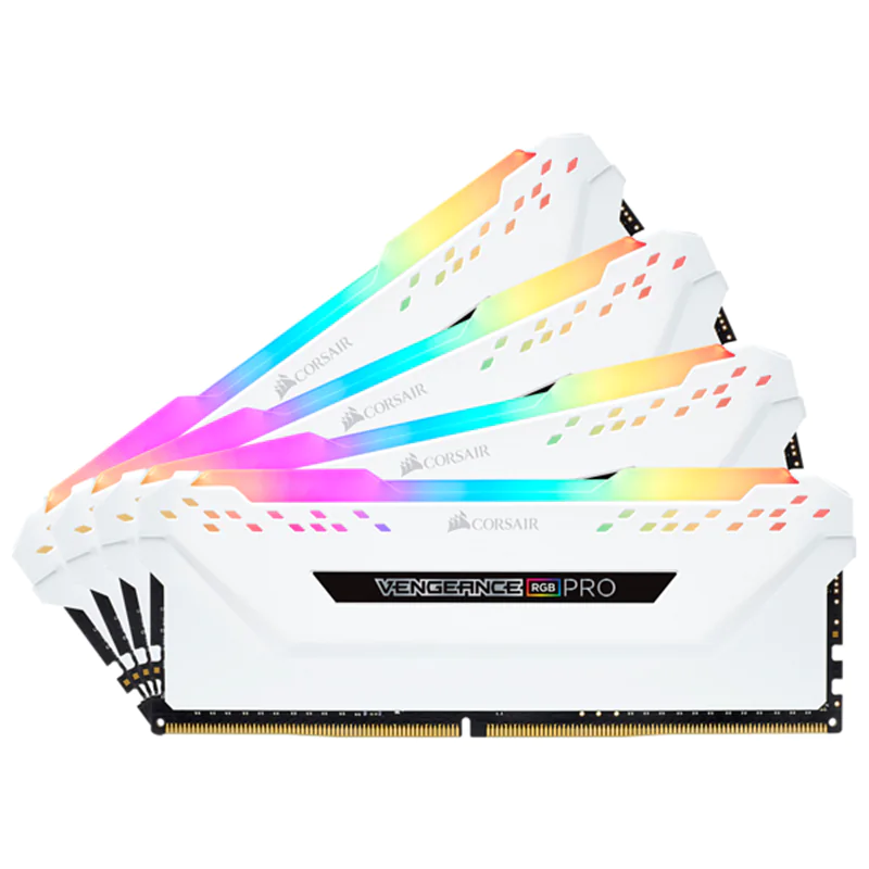 CORSAIR VENGEANCE RGB PRO Light Enhancement Kit - RGB-Memory-Kühlkörper - weiß