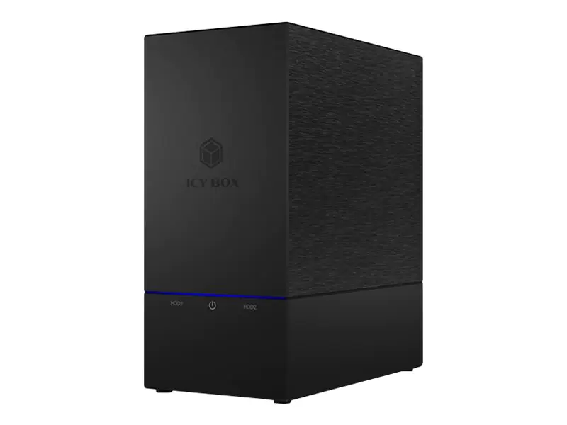 ICY BOX IB-RD3621-C31 - Festplatten-Array - 2 Schächte (SATA-600) - USB 3.1 Gen 2 (extern)