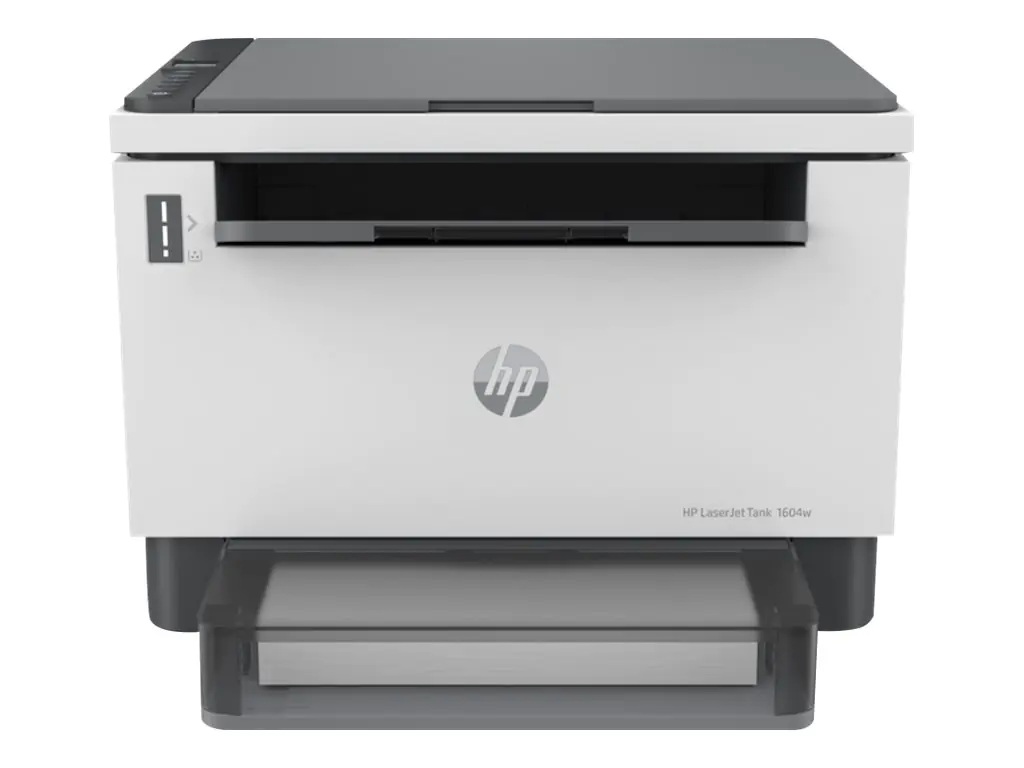 HP LaserJet Tank MFP 1604w - Multifunktionsdrucker - s/w - Laser - 216 x 297 mm (Original) - A4/Legal (Medien) - bis zu 14 Seiten/Min. (Kopieren) - bis zu 22 Seiten/Min. (Drucken) - 150 Blatt - USB 2.0, LAN, Wi-Fi(n), Bluetooth
