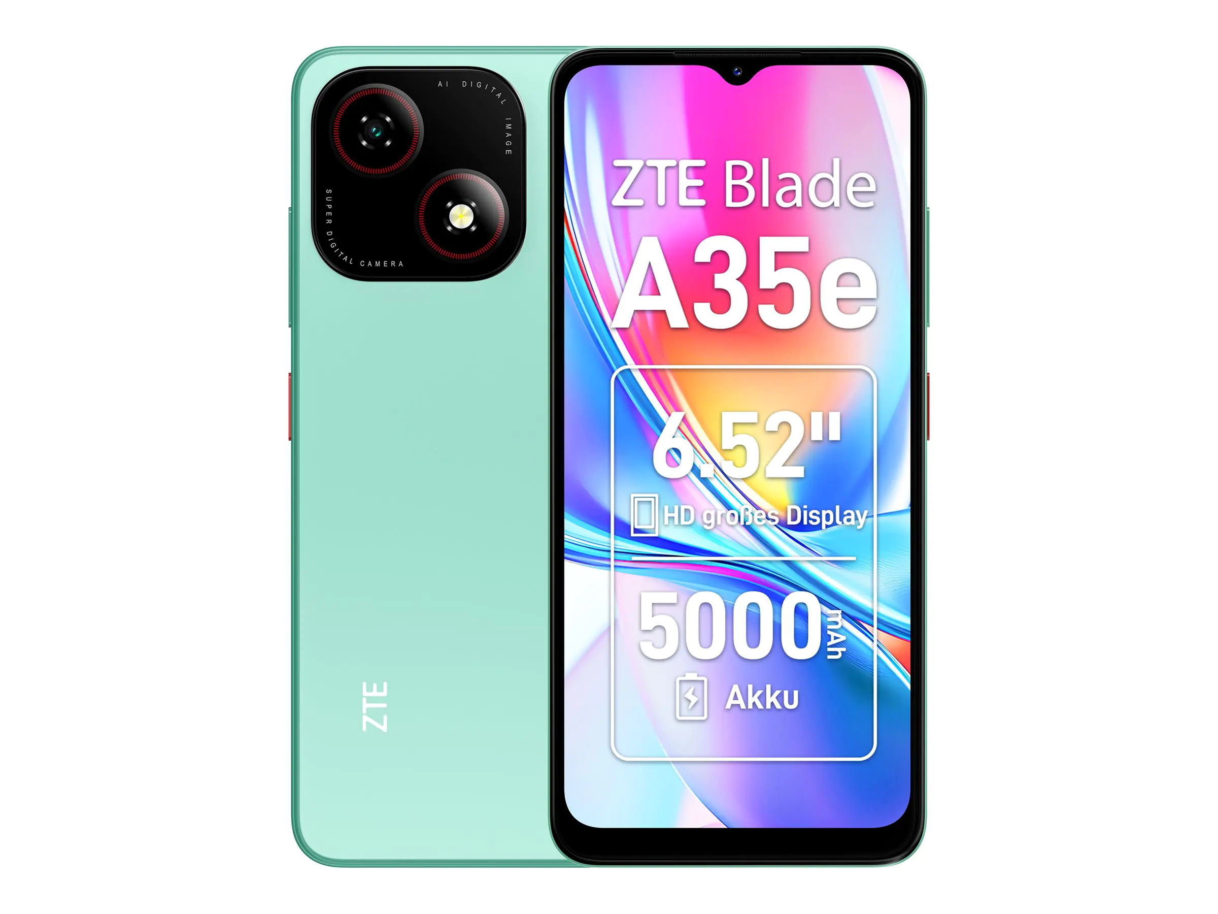 ZTE Blade A35e - 4G Smartphone - Dual-SIM - RAM 2 GB / Interner Speicher 64 GB