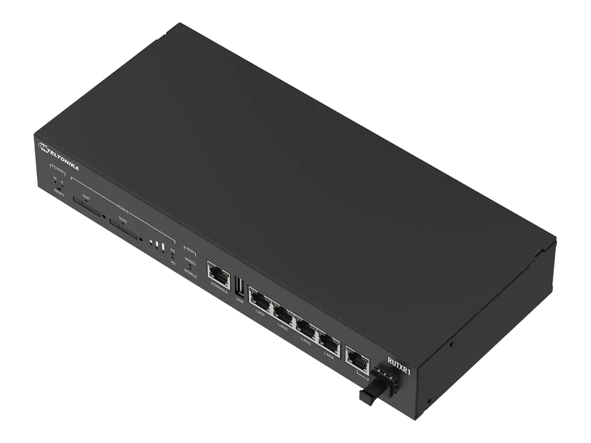 Teltonika RUTXR1 - Wireless Router - WWAN 4-Port -Switch