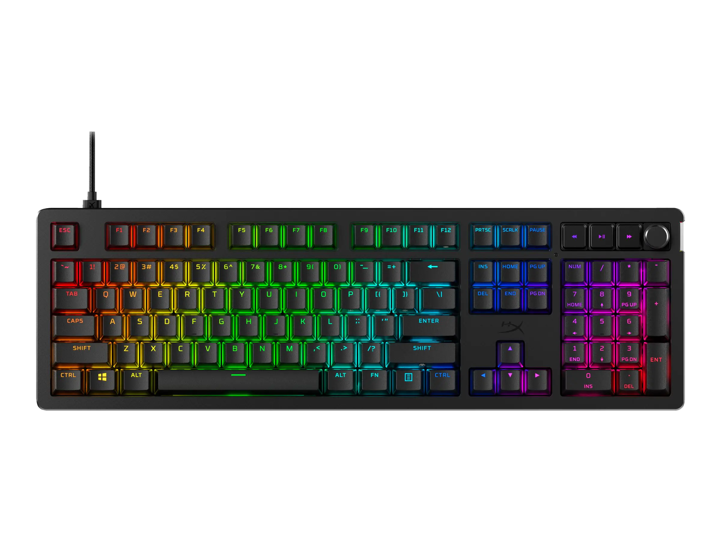HP HyperX Alloy Rise - Tastatur - 100% - full size