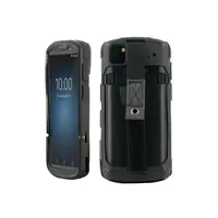 Mobilis PROTECH - Hintere Abdeckung für Datenerfassungsterminal - widerstandsfähig - Handgurt - Schwarz - für Zebra TC53, TC58