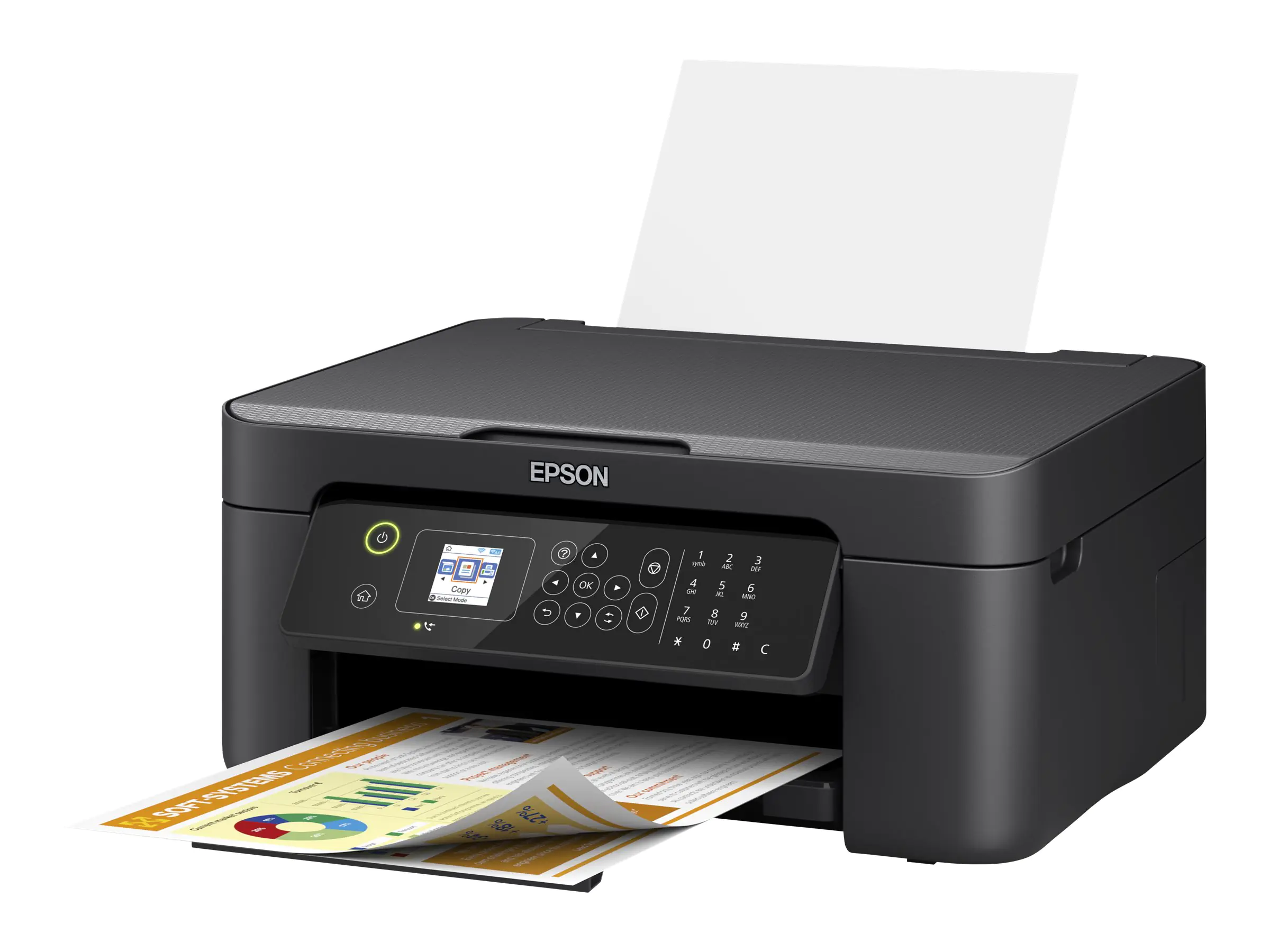 Epson WorkForce WF-2810DWF - Multifunktionsdrucker Farbe - Tintenstrahl - 100 Blatt - C11CH90402