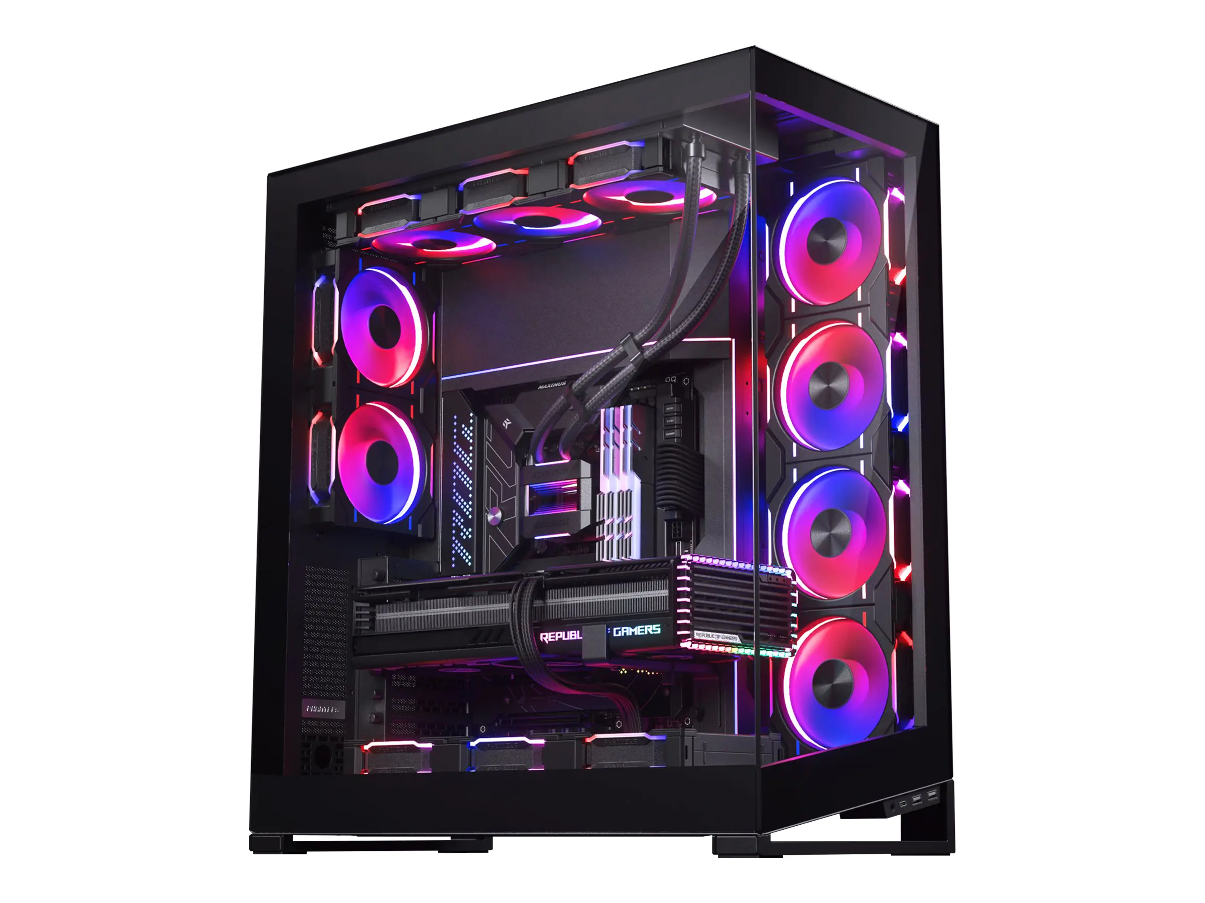 Phanteks NV7 - FT - E-ATX - Seitenteil mit Fenster (gehärtetes Glas)