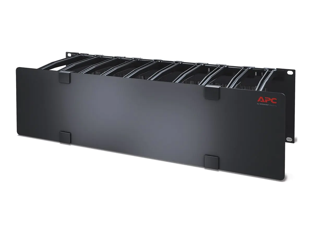 APC Cable Management - Rack-Kabelführungsplatte mit Abdeckung AR8605