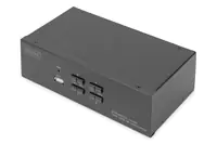 DIGITUS - KVM-/Audio-/USB-Switch - 4 x KVM port(s) - 1 lokaler Benutzer - Desktop