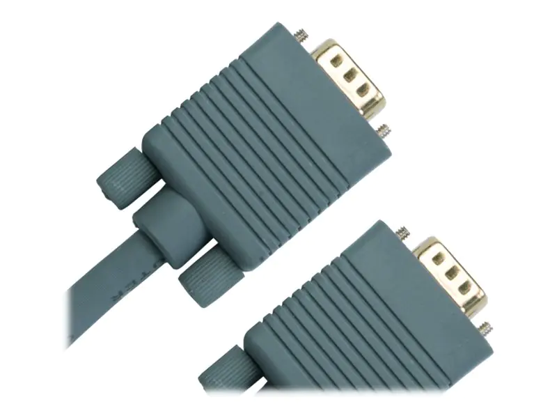 Jou Jye Computer VC 100 - VGA-Kabel - DB-15 (M) bis DB-15 (M) - 1 m - Grau
