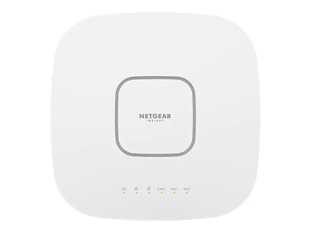 Netgear Insight WAX630 - Accesspoint - Wi-Fi 6 - 2,4 GHz (1 Band) / 5 GHz (Dual-Band) - Wand- / Deckenmontage