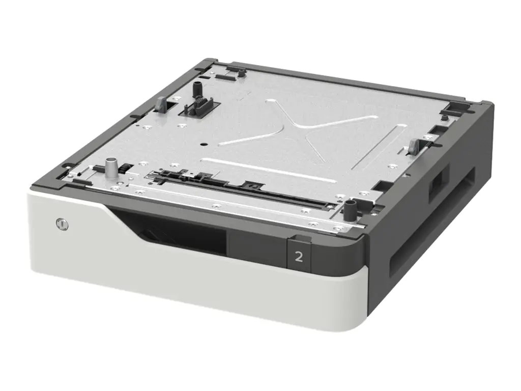 Lexmark Lockable Tray - Medienschacht - 550 Blätter in 1 Schubladen (Trays) 50G0822