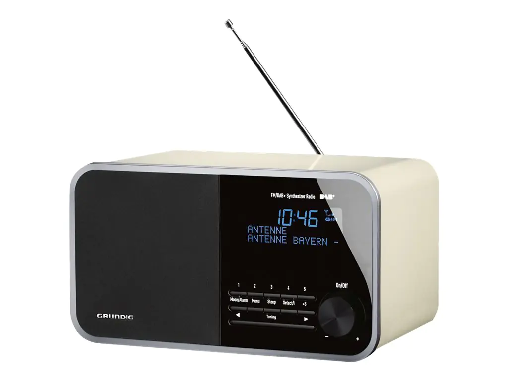 Grundig DTR 3000 DAB+ - DAB-Radio - weiß