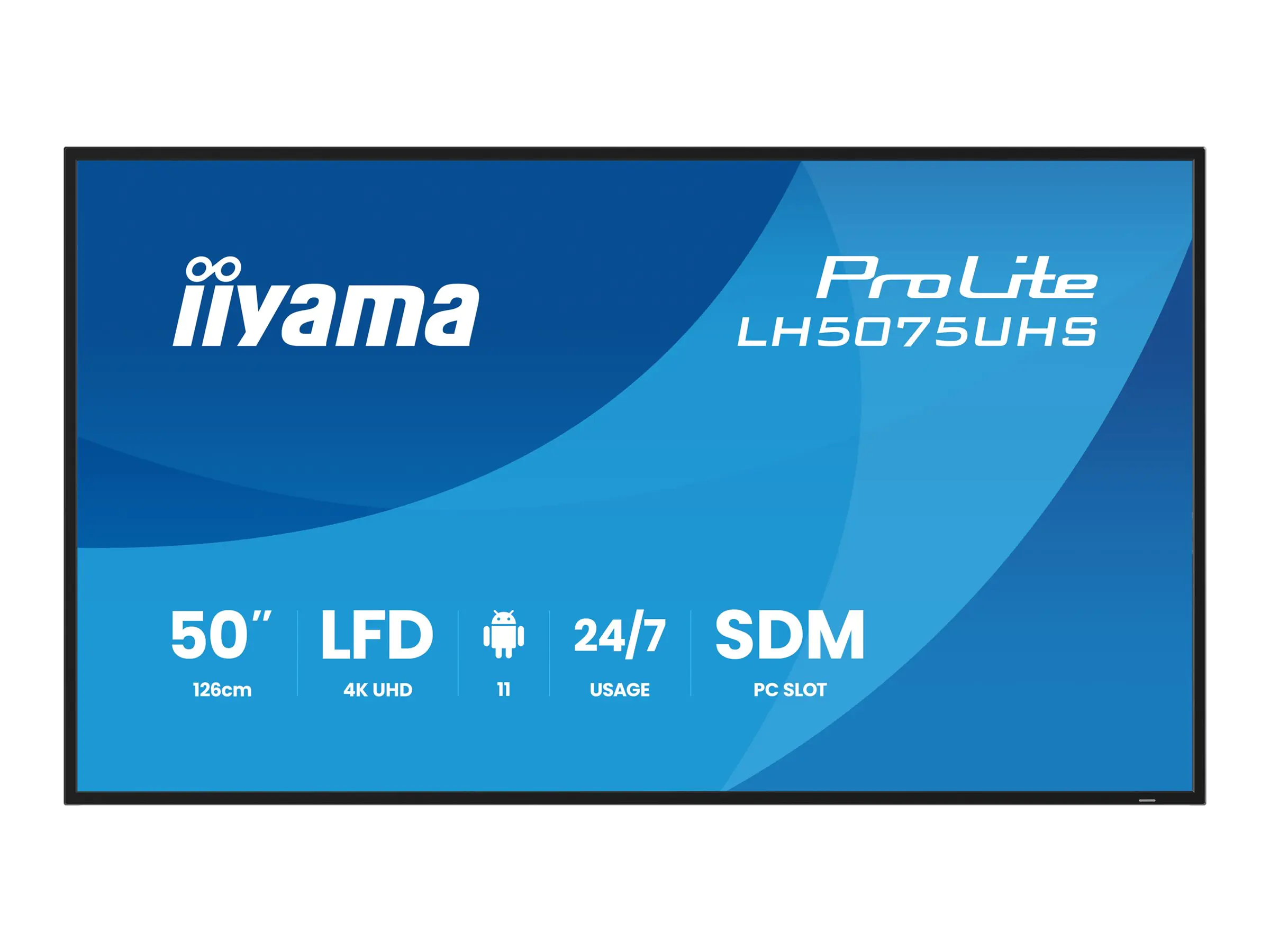 Iiyama ProLite LH5075UHS-B2AG - 127 cm (50") Diagonalklasse (125.7 cm (49.5")