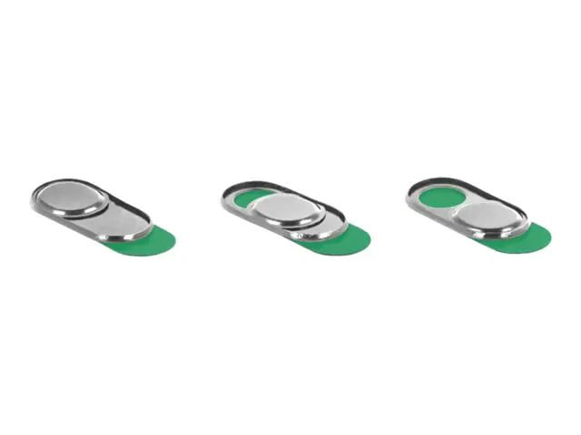 Delock - Webcam-Abdeckung für Handy, Tablet - Silber