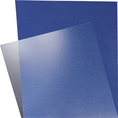 Leitz Deckblatt 33682 PVC 250mic tr 100 St./Pack.