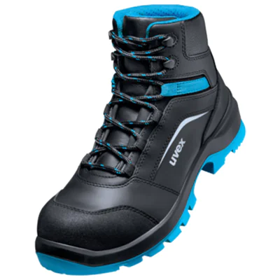 uvex Sicherheitsstiefel uvex 2 xenova 44 knöchelhoch Leder schwarz/blau