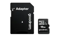 GOODRAM M1AA - Flash-Speicherkarte (SD-Adapter inbegriffen) - 16 GB - UHS-I / Class10 - microSDHC UHS-I