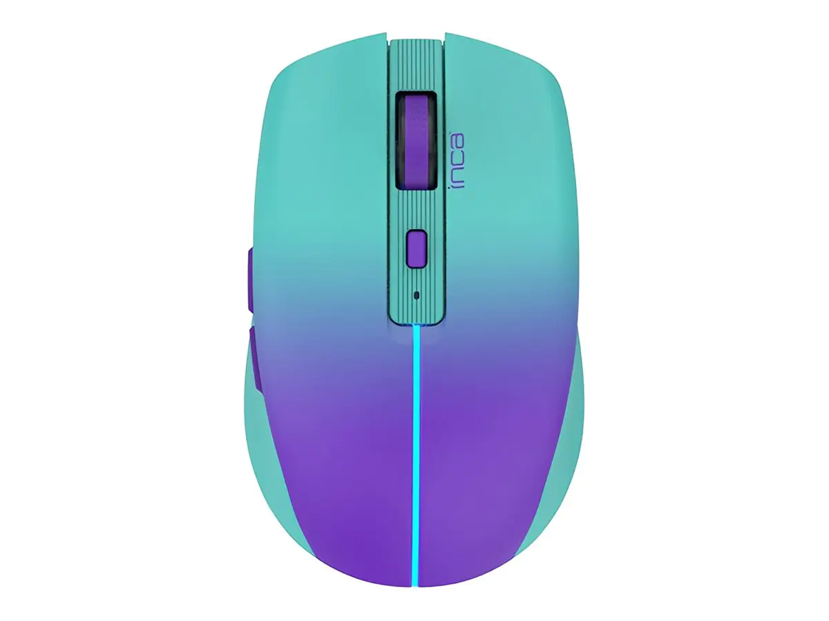 INCA Maus IWM-511RM Blt+Wrls RGB Color-Basisfarbe Blau 5.1