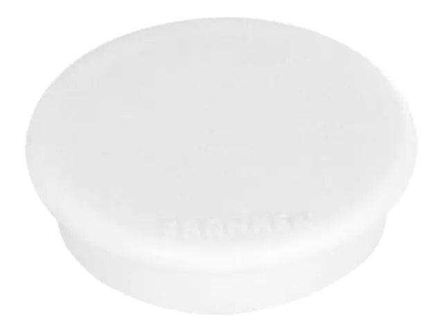 Franken GmbH FRANKEN - Magnet - 2,4 cm Durchmesser - weiß (Packung mit 10) HM20 09