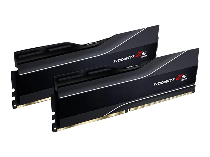 G.Skill Trident Z5 Neo - DDR5 - Kit - 32 GB: 2 x 16 GB - DIMM 288-PIN - 6000 MHz / PC5-48000 - CL30 - 1.35 V - ungepuffert - non-ECC - mattschwarz