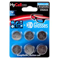 Ansmann 1516-0027 - Einwegbatterie - CR2025 - Lithium - 3 V - 6 Stück(e) - Silber