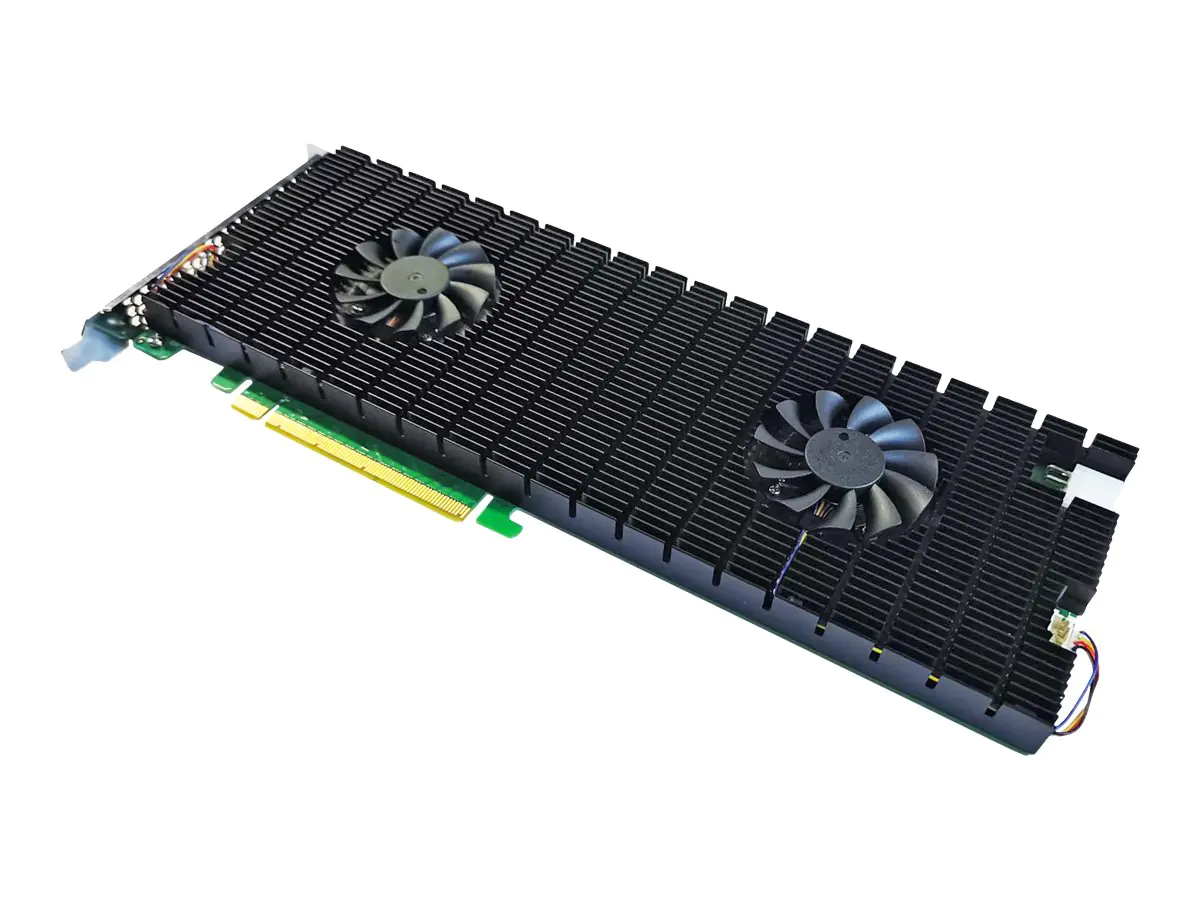 HighPoint 7500 Series SSD7540 - Speichercontroller (RAID) - M.2 - 8 Sender/Kanal - M.2 NVMe Card - RAID RAID 0, 1, 10 - PCIe 4.0 x16
