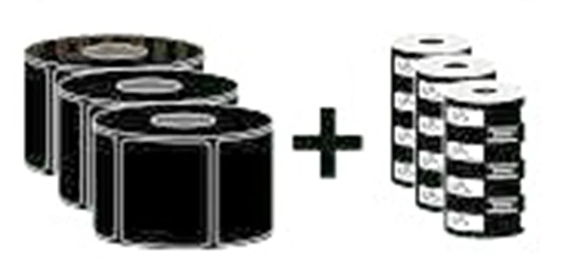 Zebra ZipShip 5319 Wax - Schwarz - 110 mm x 74 ZIPSHIPKIT1