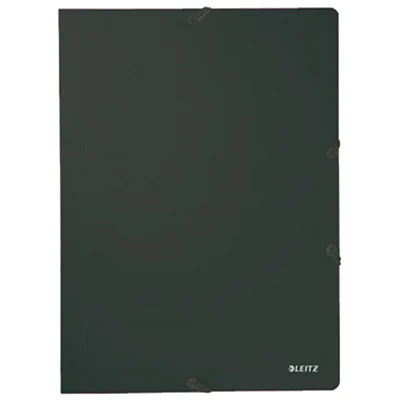 Leitz Eckspanner 39800095 DIN A4 250Blatt Colorspankarton schwarz