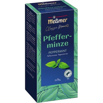 Meßmer Tee Classic Moments Pfefferminze 25 Btl./Pack.