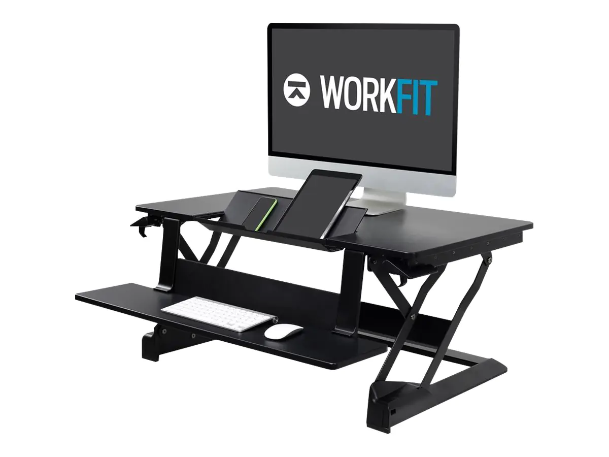 Ergotron WorkFit-TLE - Schwarz - 76,2 cm (30 Zoll) - 18,1 kg - 950 mm - 846 mm - 381 mm