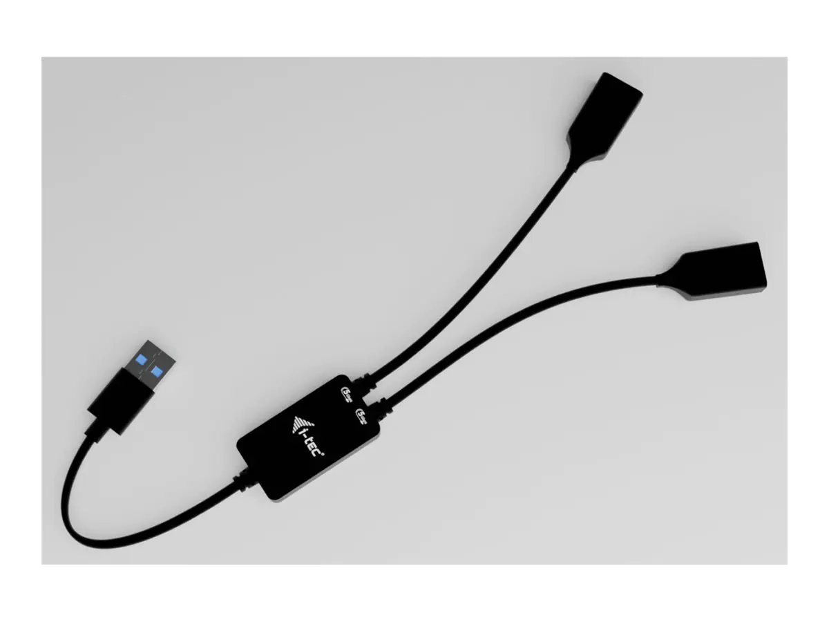 i-tec USB-A Cable HUB 2 port - Hub - 5 Gbps