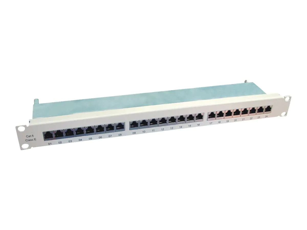 Roline Value - Patch Panel - CAT 6 - STP - RJ-45 X 24 - Grau - 48.3 cm (19")
