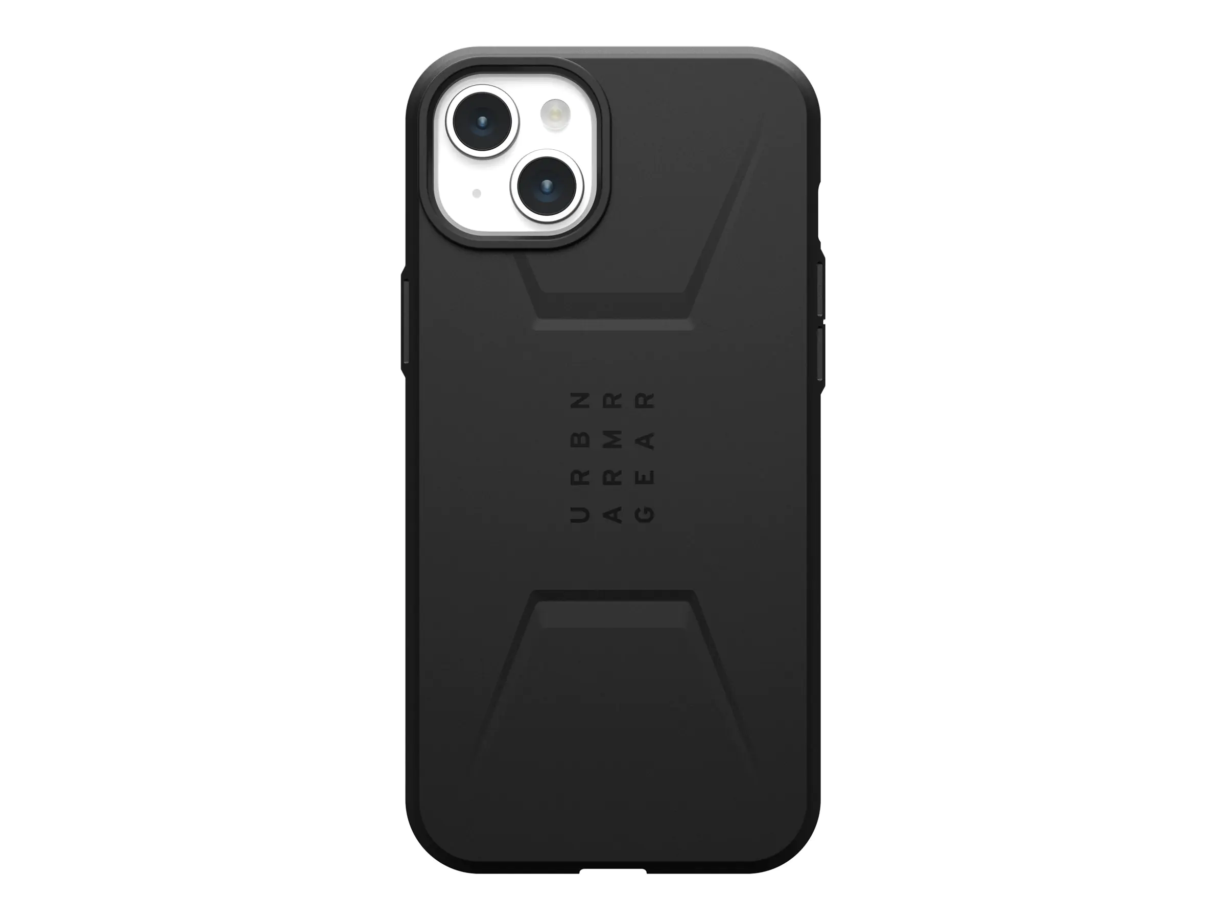Urban Armor Gear UAG Rugged Case for Apple iPhone 15 Pro [6.1-inch] - Civilian Black - Hintere