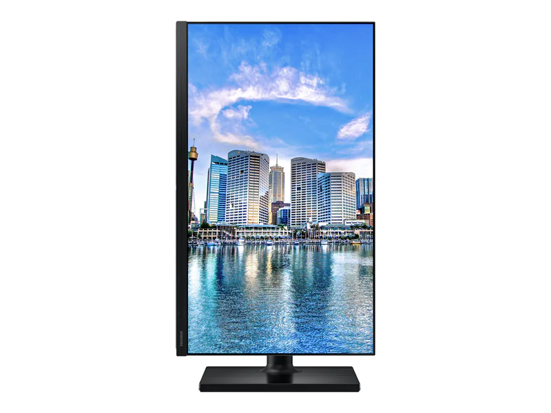 Samsung F24T450FZU - T45F Series - LED-Monitor - 61 cm (24") - 1920 x 1080 Full HD (1080p) @ 75 Hz - IPS - 250 cd/m² - 1000:1 - 5 ms - 2xHDMI, DisplayPort - Lautsprecher - Schwarz
